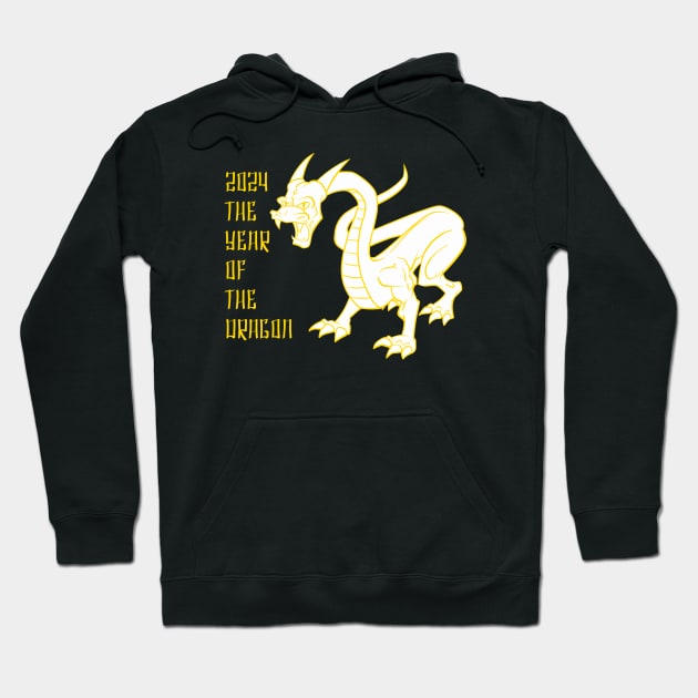 Year of the Dragon 2024 Hoodie by Reading With Kids